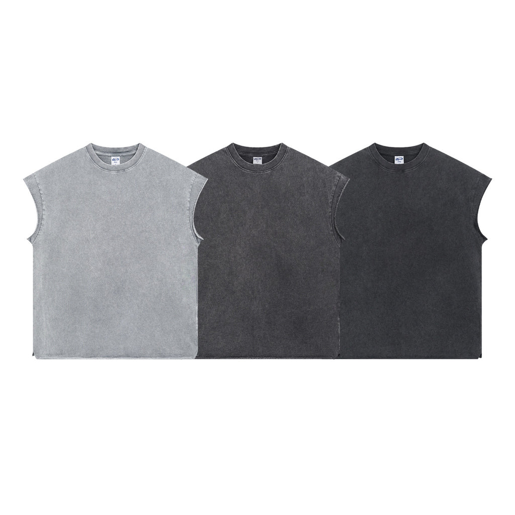 ARTIE Wash Water Make Old Retro Sports Vest