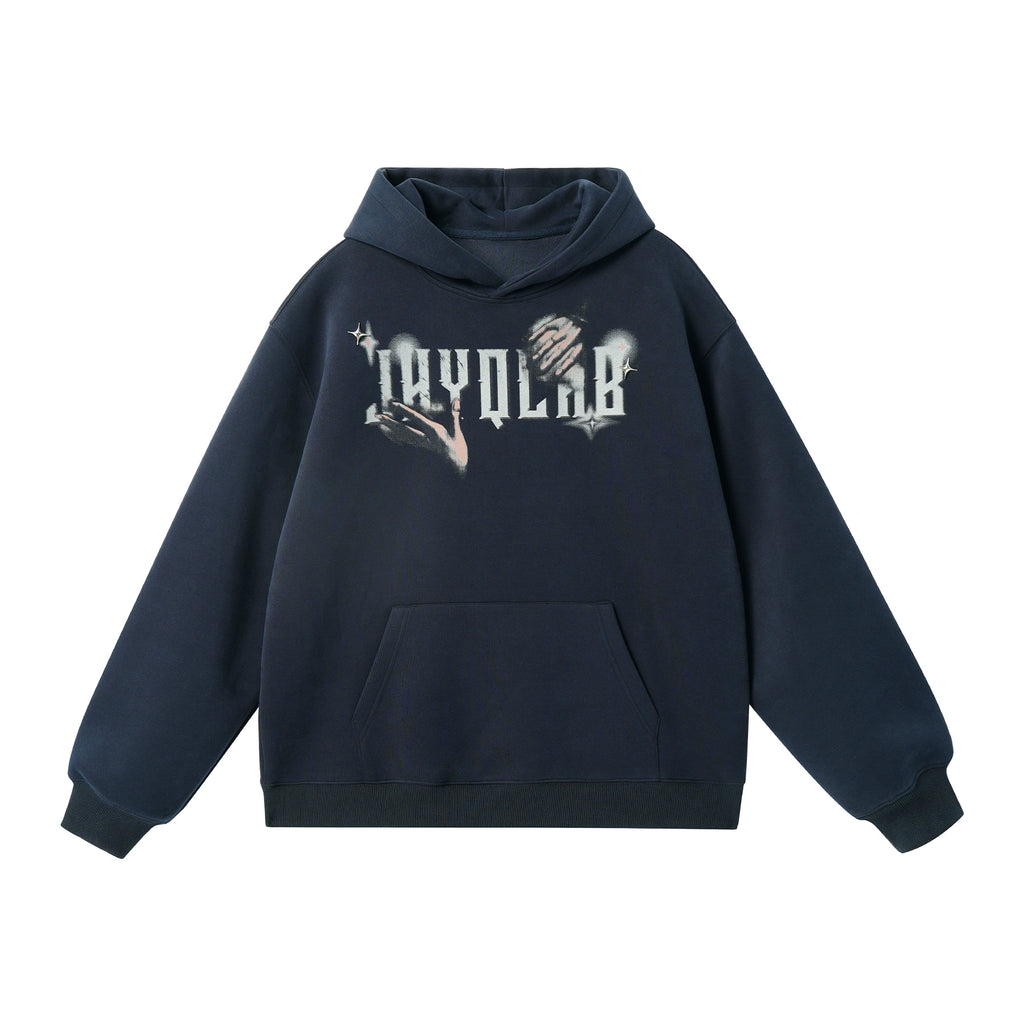 JHYQ Star Bead Gesture Printed Sweater