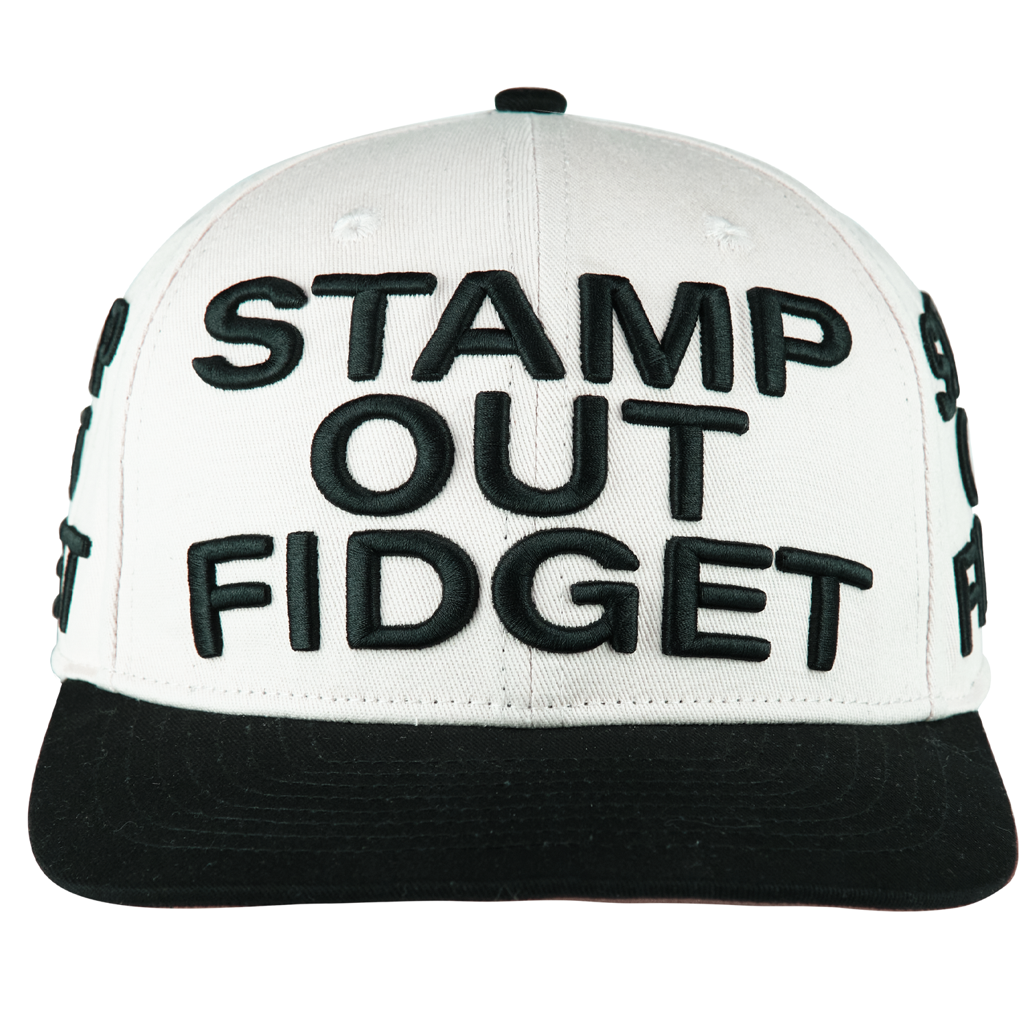 Websurfgroup Color-blocked Slightly Curved Stereo Embroidered Hat