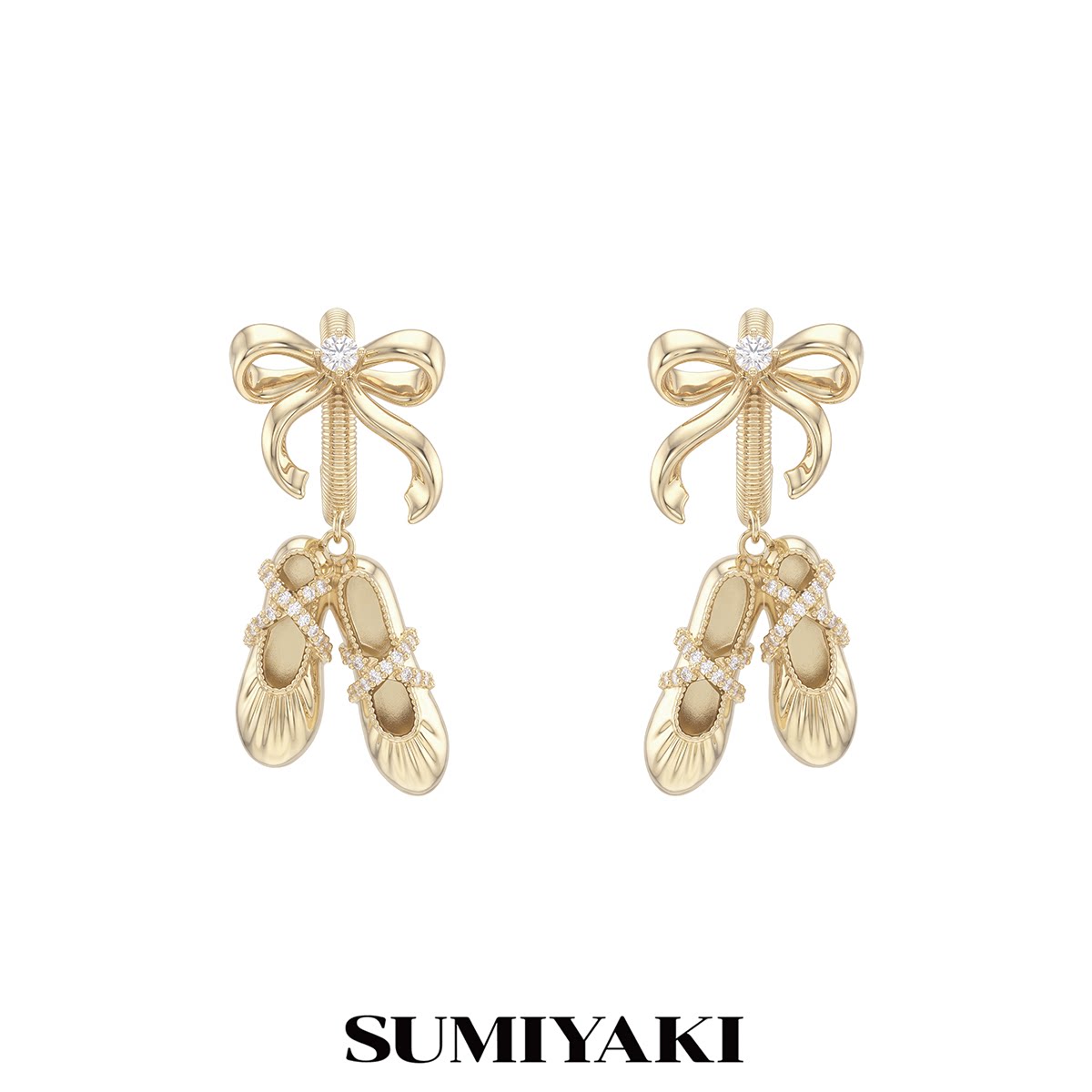 SUMIYAKI Ballet Earrings