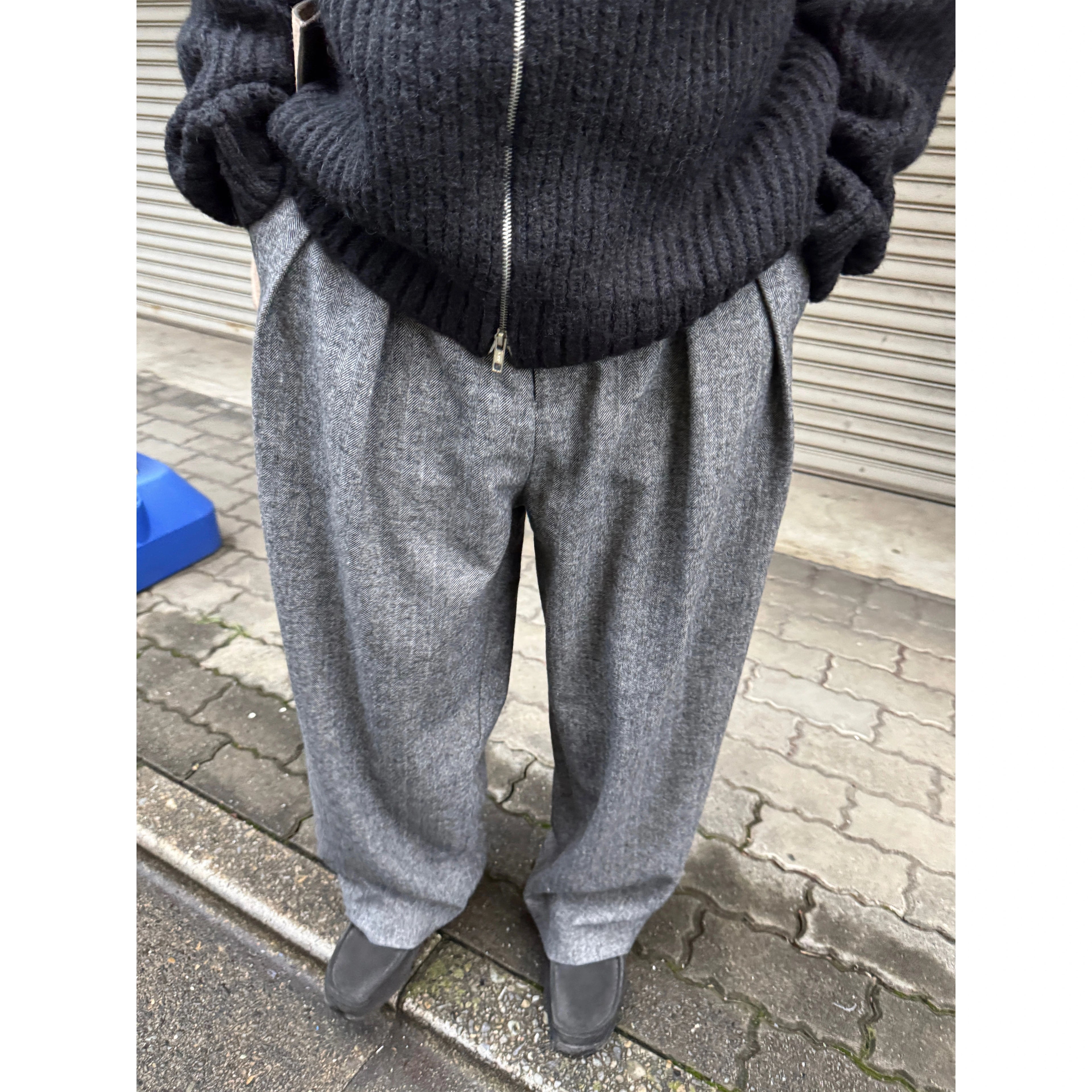 Anniehall Woolen Vintage Trousers