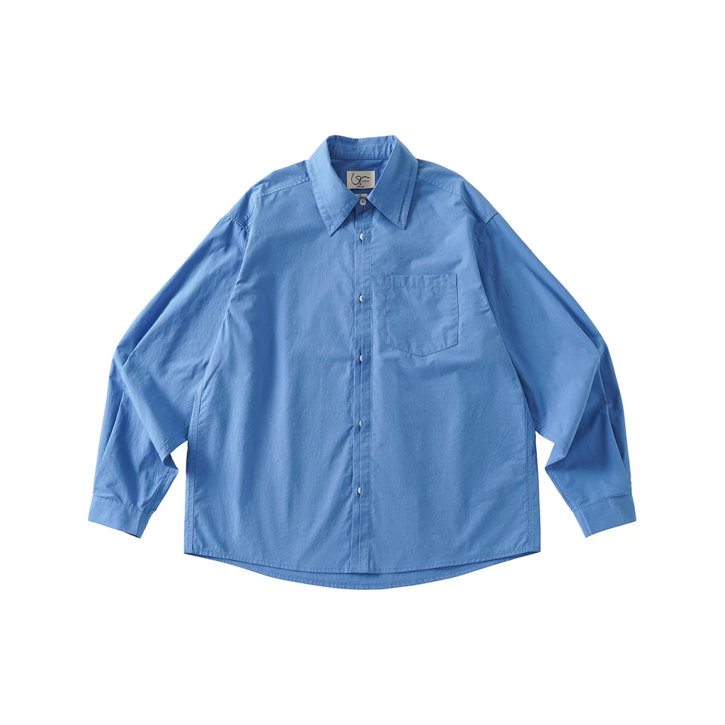 LR MADE Long-Staple Cotton Relaxed Long-Sleeve Shirt