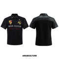 ArguE CulturE Animal Graphic 260g Breathable Loose Polo Tee