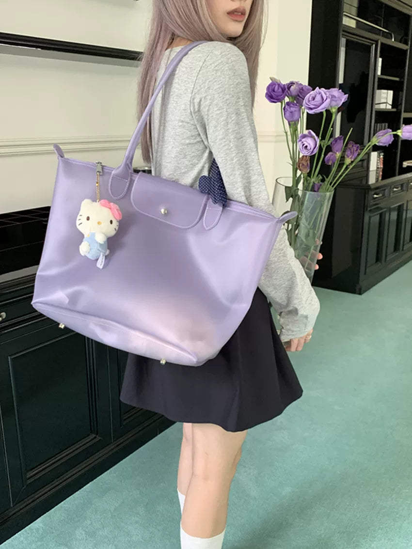 Fat*2 Frosted TPU Tote - Zip Top