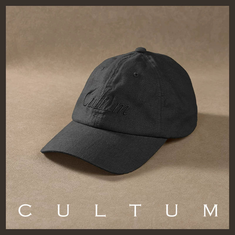 CULTUM French Linen Breathable Baseball Cap