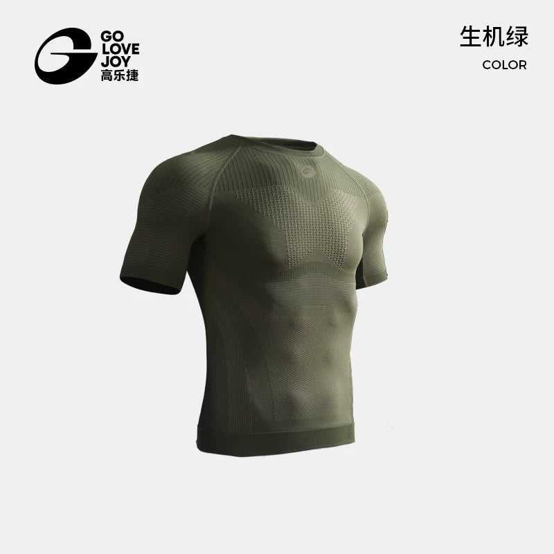Golovejoy Quick-Dry Breathable Fitted Training Tee