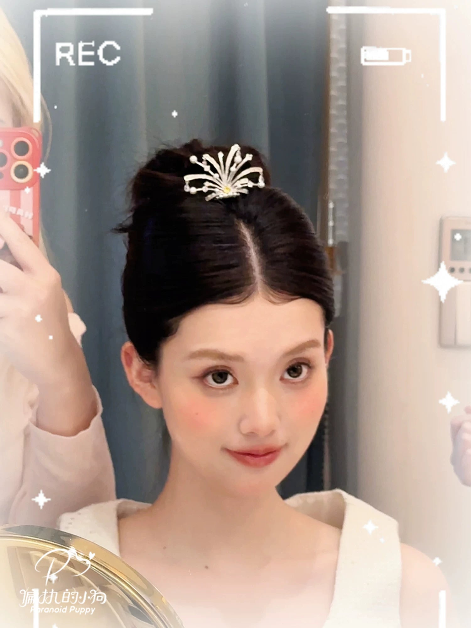 PP Gorgeous Jewelry Light Luxury Crown Hair Comb