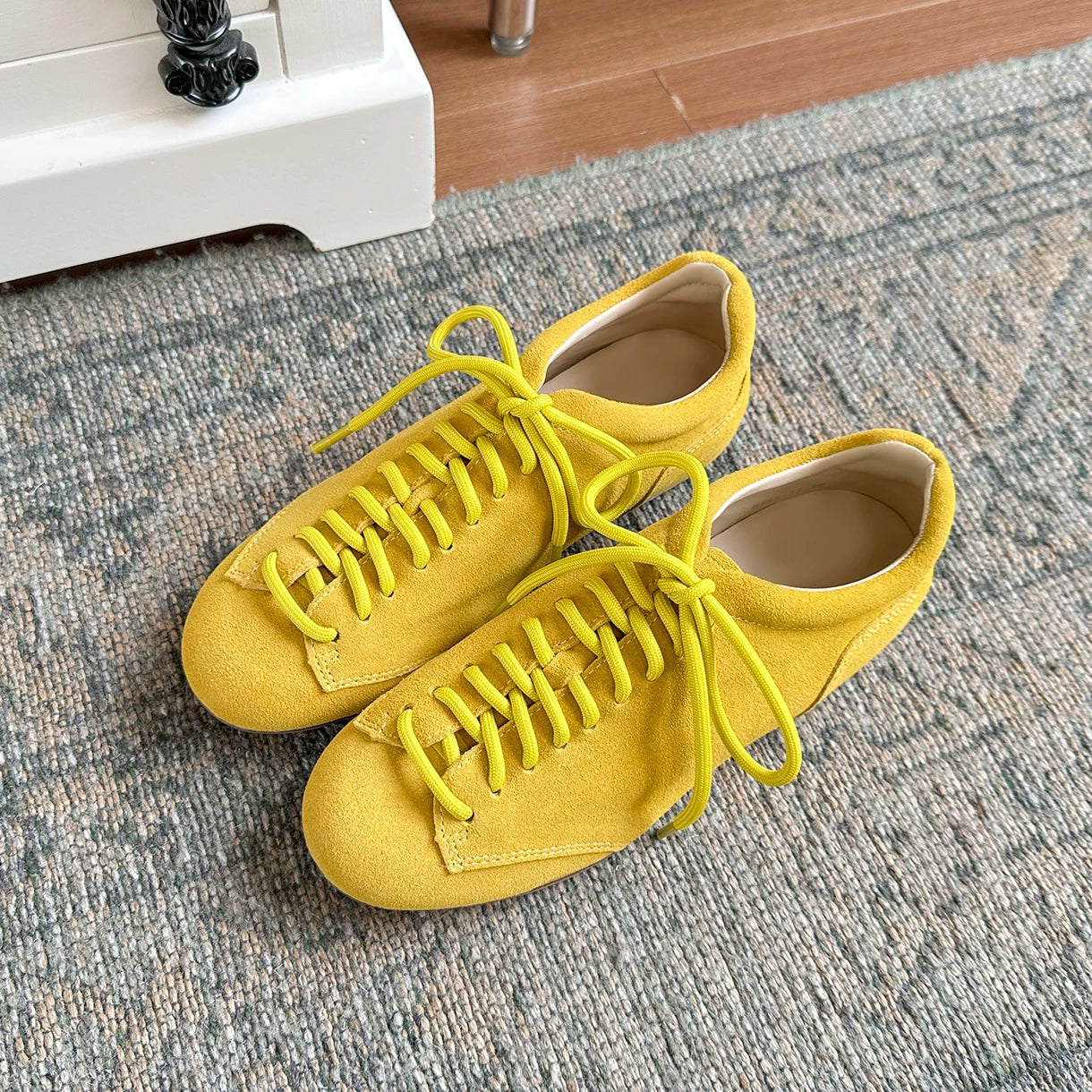 Lidaren Produced Suede Lace-Up Sneaker