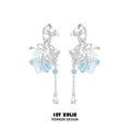 1ST XULIE Star Wishing Bottle Ear Cuff & Stud Set