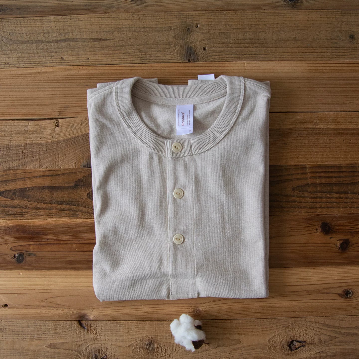 PrintAce Henley 400g Breathable Loose Tee