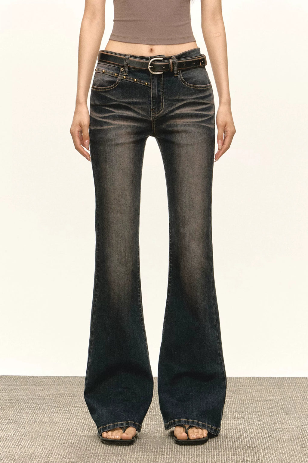 Ariseism Vintage Skinny Pull Jeans
