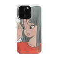 Pbcase Retro Beautiful Girl Two-dimensional Apple Phone Case