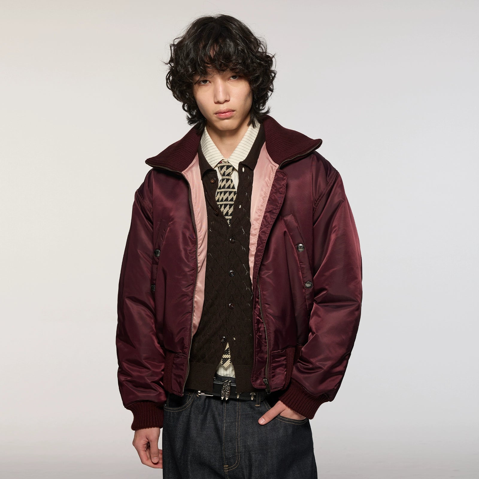 Azure Lisseur Premium Cotton Short Jacket