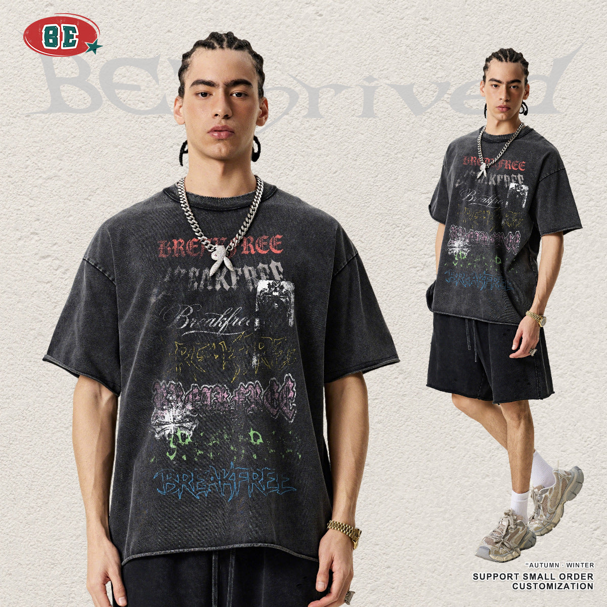 BE THRIVED 275g Breathable Loose Tee