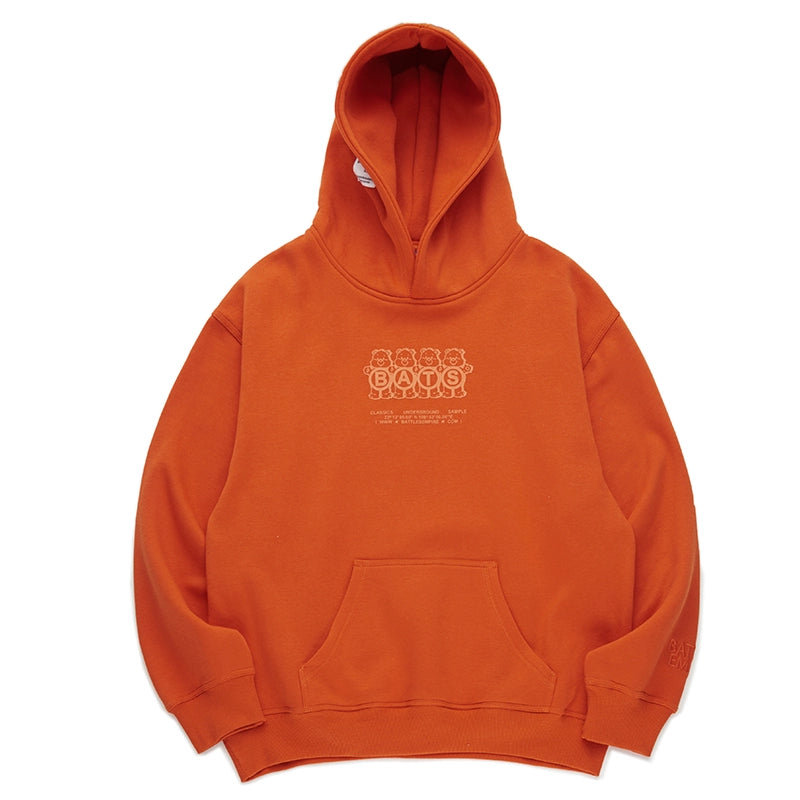 Battles Versatile Loose Fleece Hooded Sweater