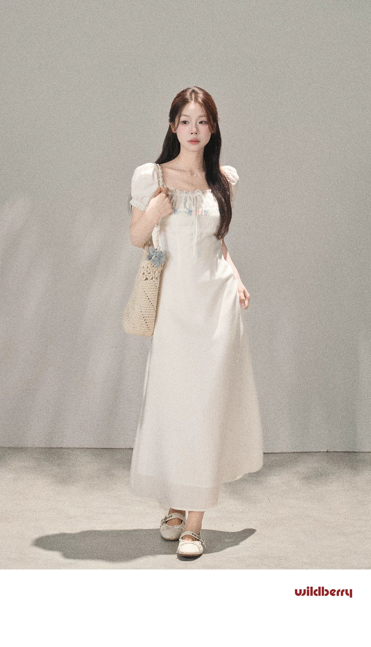 Wildberry Waist Thin Versatile Dress