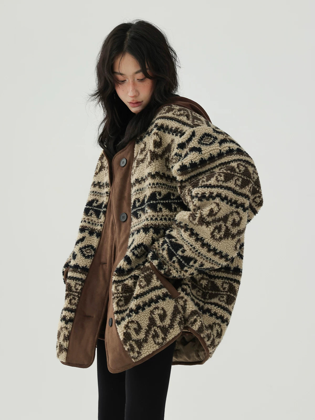 Acestudios Vintage Lamb Wool Cotton Jacket