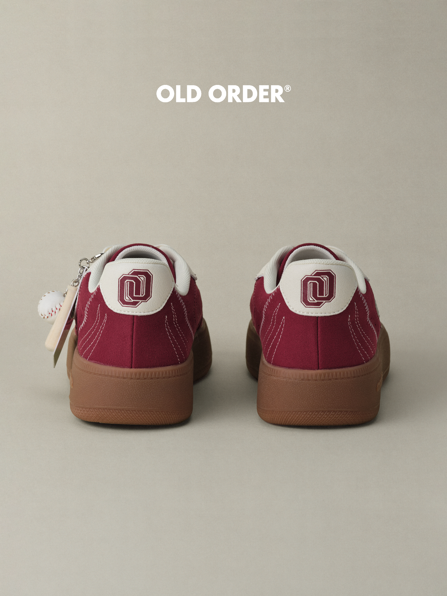 OLD ORDER Suede Thick Sole Retro Training Sneaker