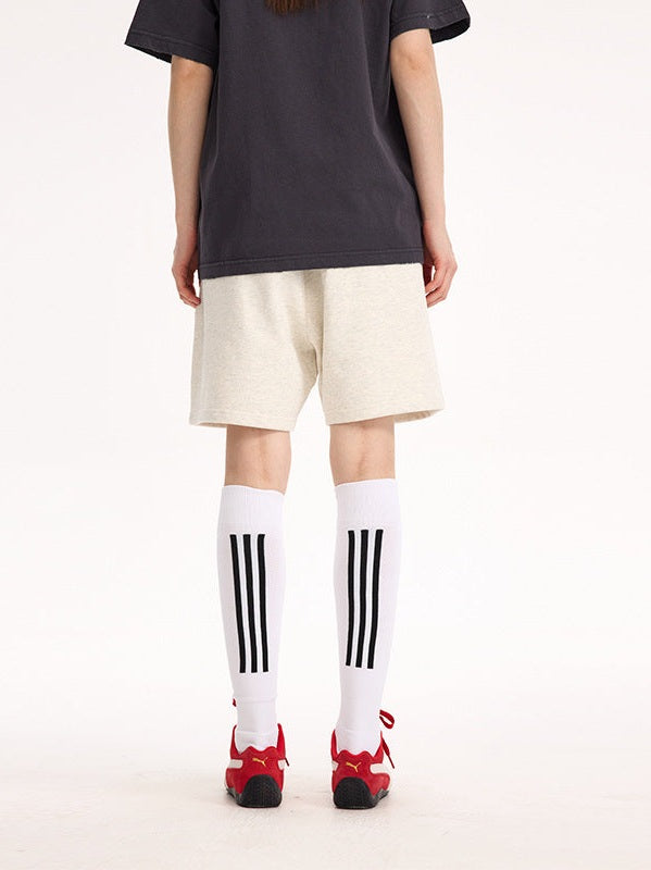 UNF 450g heavy old money wind silhouette terry Shorts