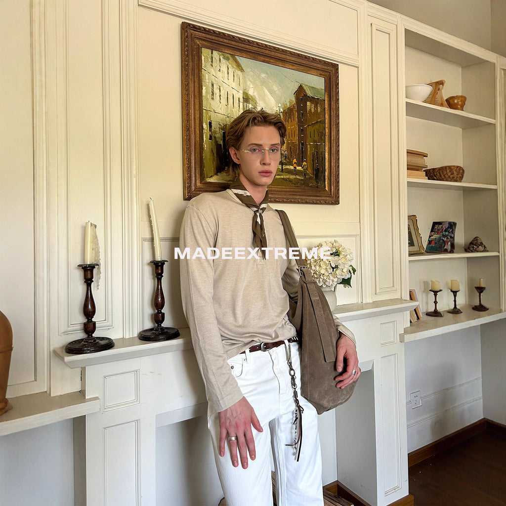 EME Henly Collar Bottom Long Sleeve