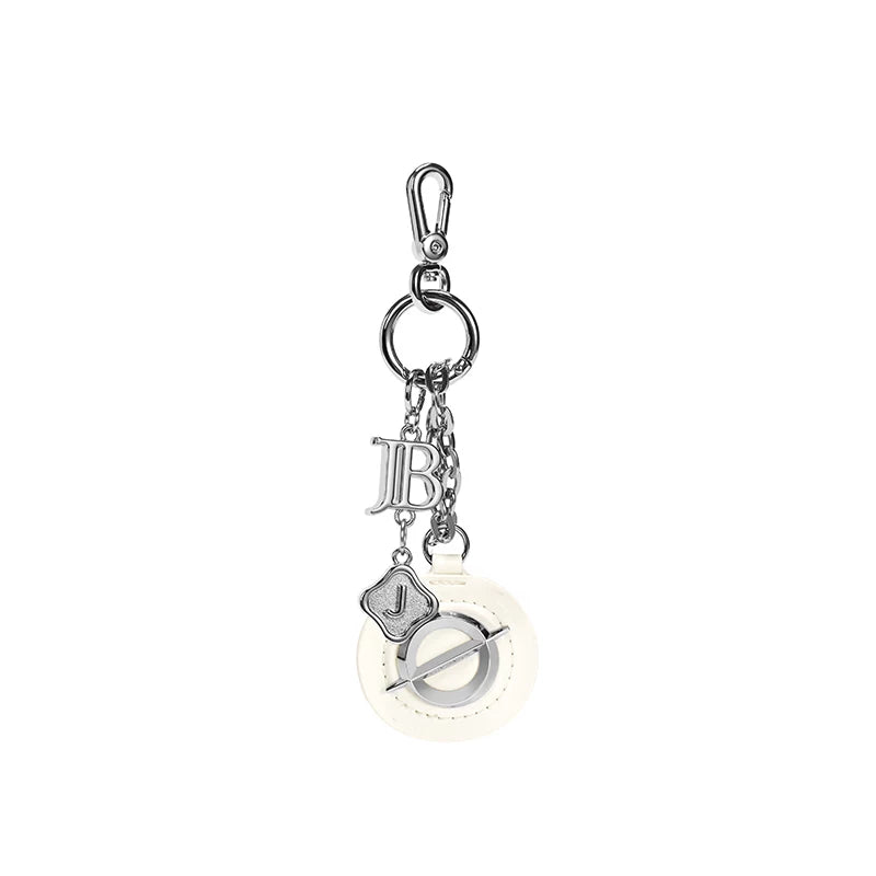 JELLY TOYBOY Red Metal Keychain Bag Charm
