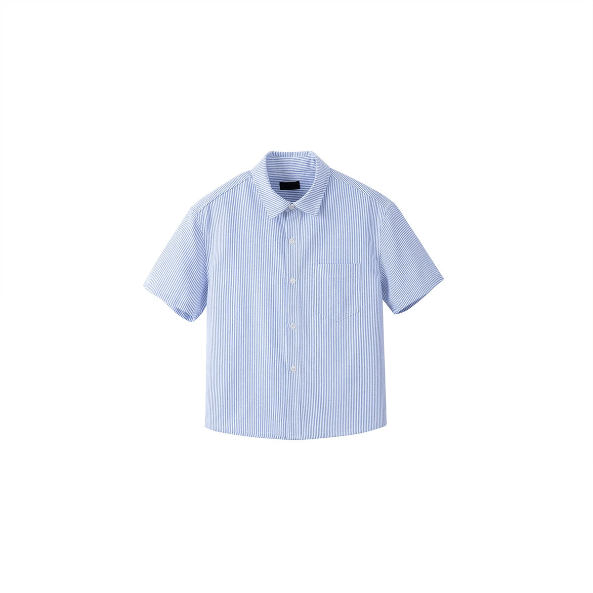 PLUS NO LOGO Striped Boxy Fit Shirt