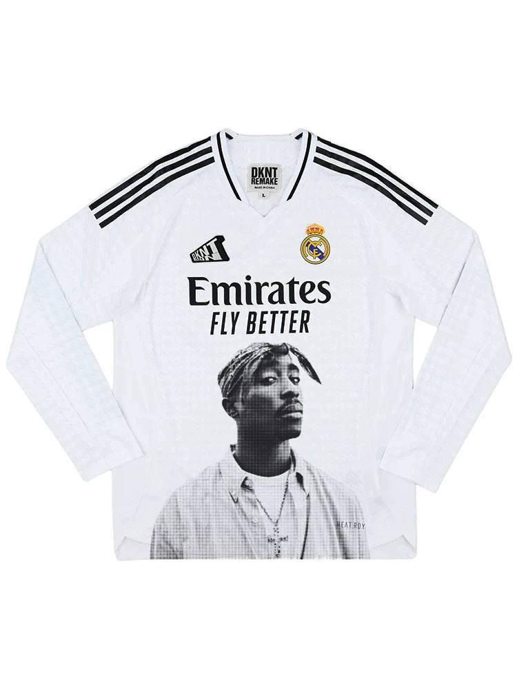 KANYE Casual Portrait Print Tee