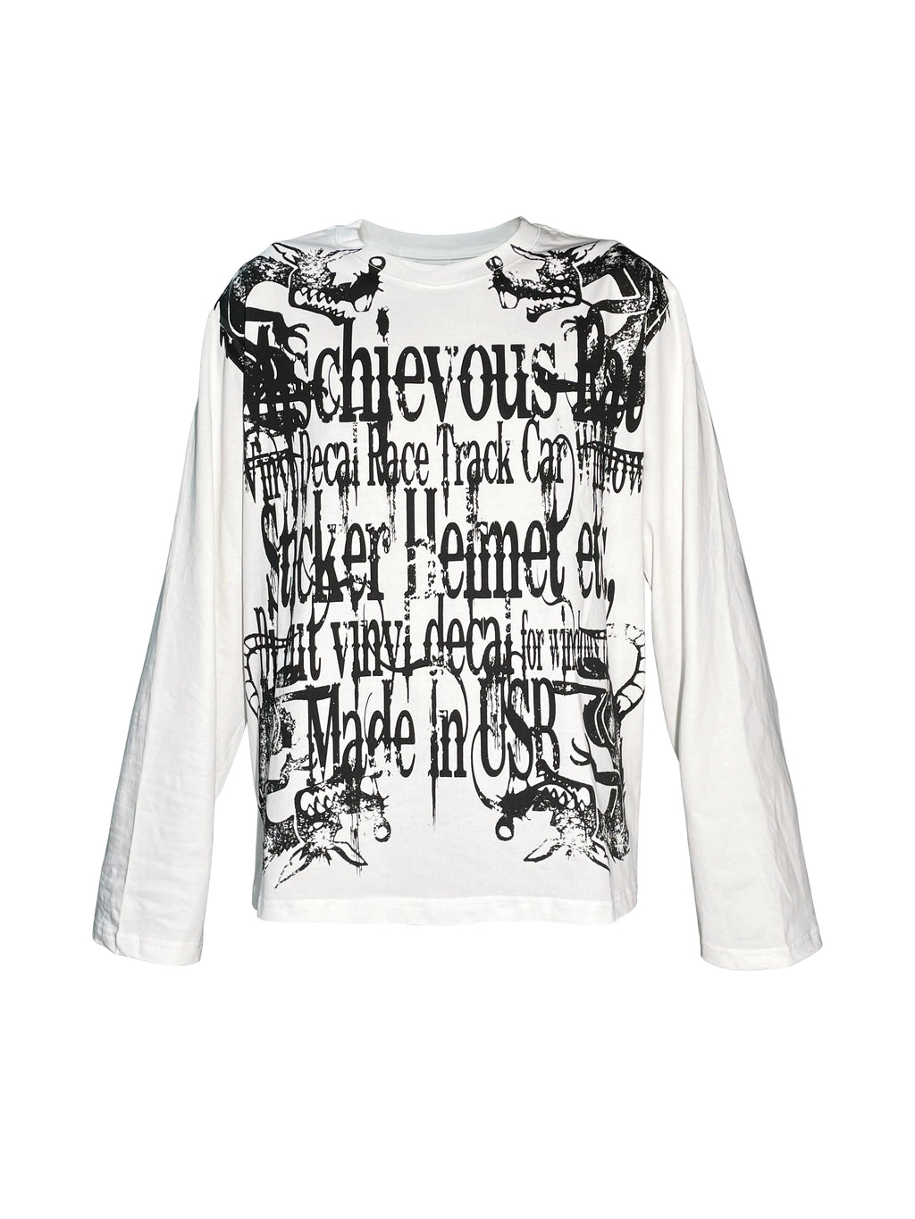 PCCVISION Casual Crew Neck Loose Long Sleeves
