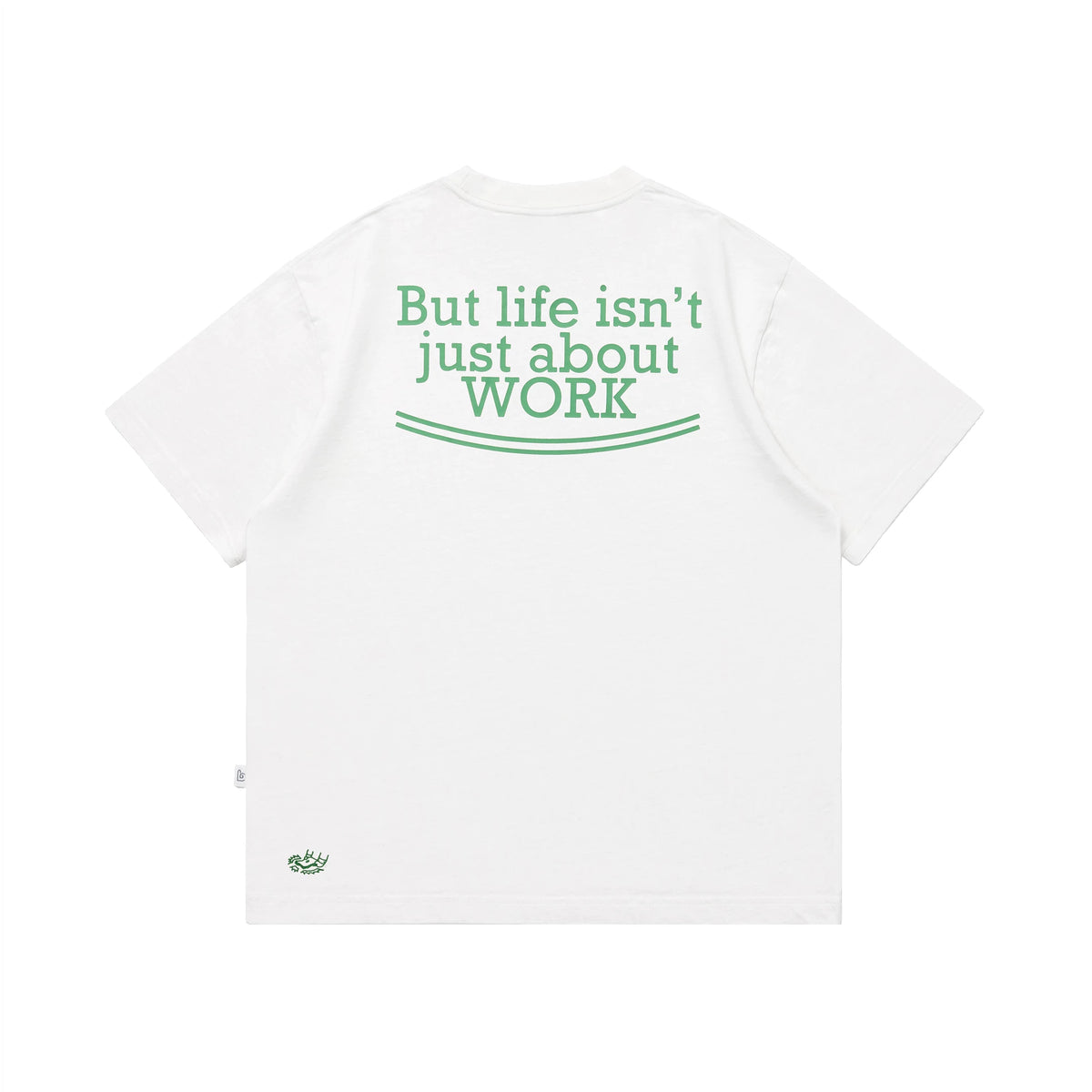 BENT IDEA Don't Wanna Work 260g Breathable Oversized Tee