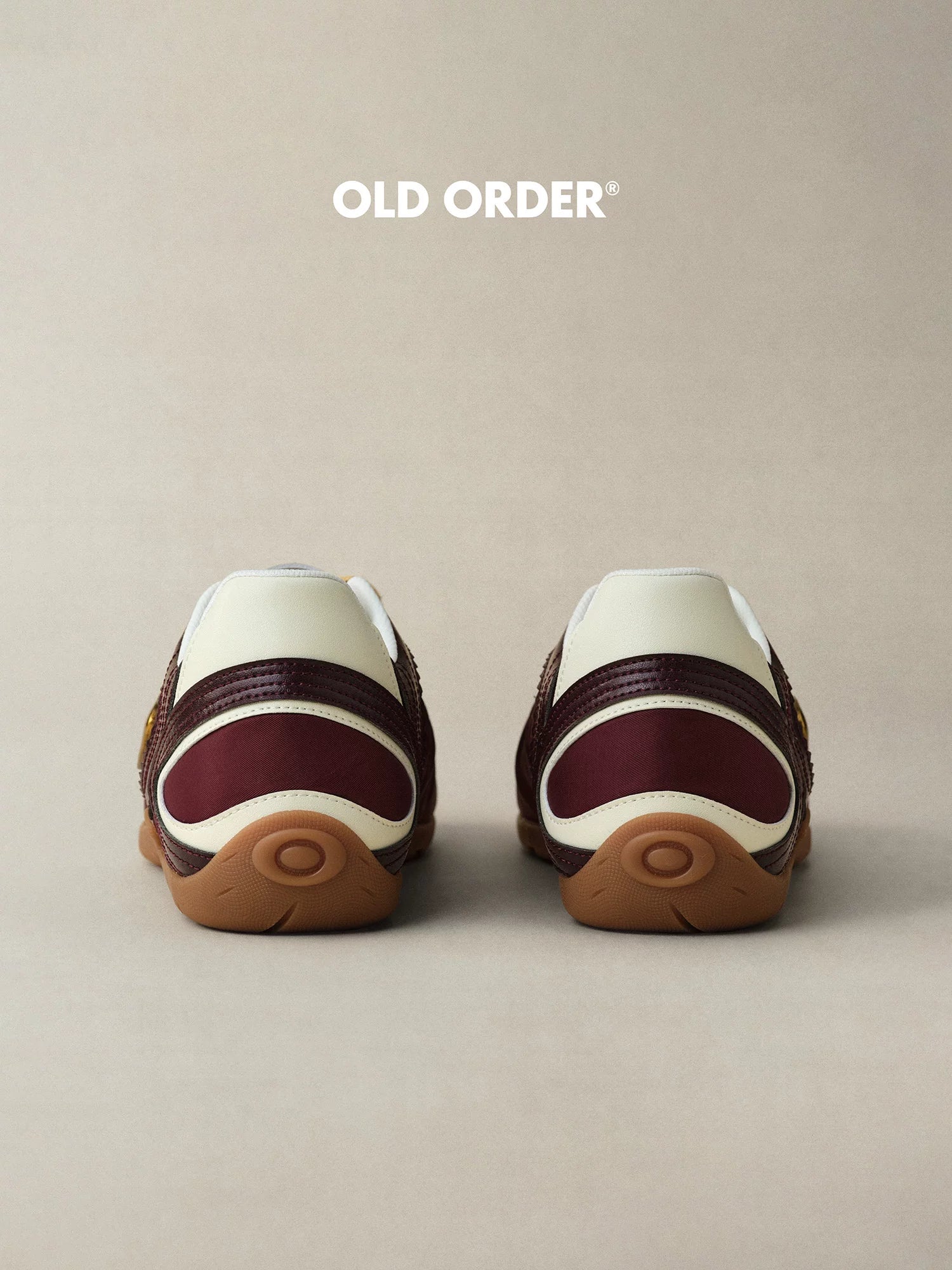 OLD ORDER Burgundy Red Vintage German Trainer
