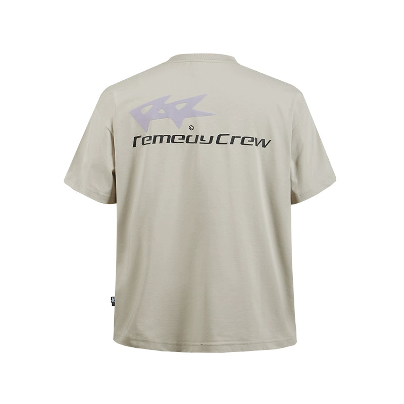 Remedy Flocking Printed Short Sleeve Tee