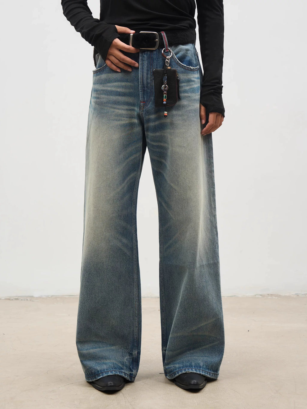Southfish Distressed Loosestraight-legjeans
