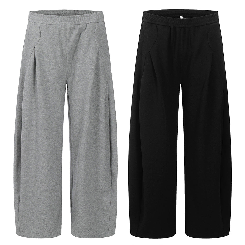 11KN American Retro 400g Wrinkle-Resistant Straight-Leg Sweatpants