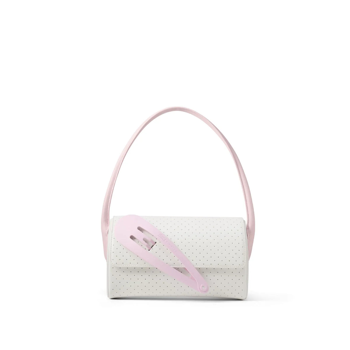 ECODAY Croc-Embossed Faux Leather Magnetic Snap Shoulder Bag