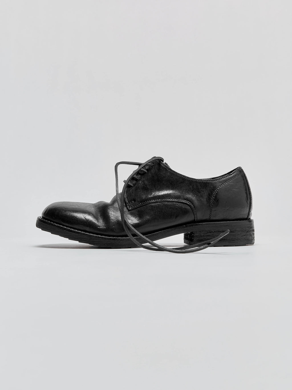 AMBSOM Washed Horsehide Goodyear Welt Derby