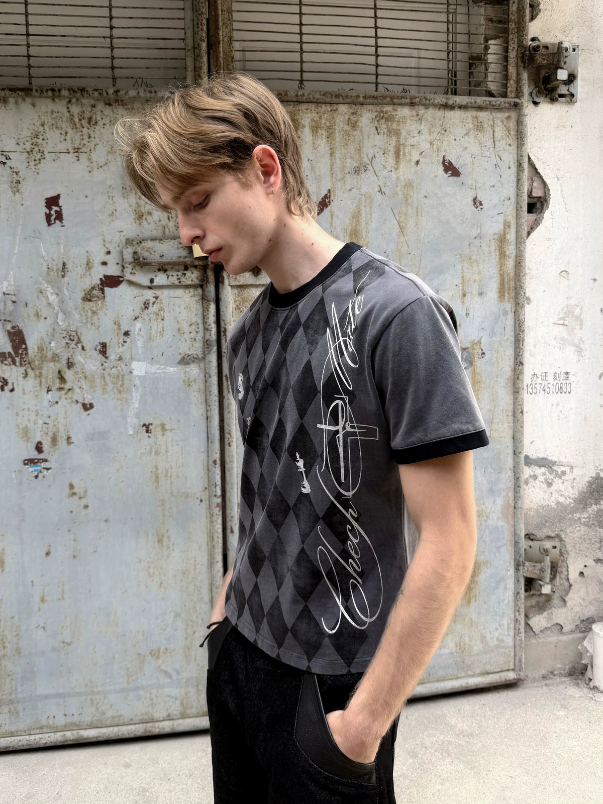 Esaias Chess 260g Breathable Oversized Tee
