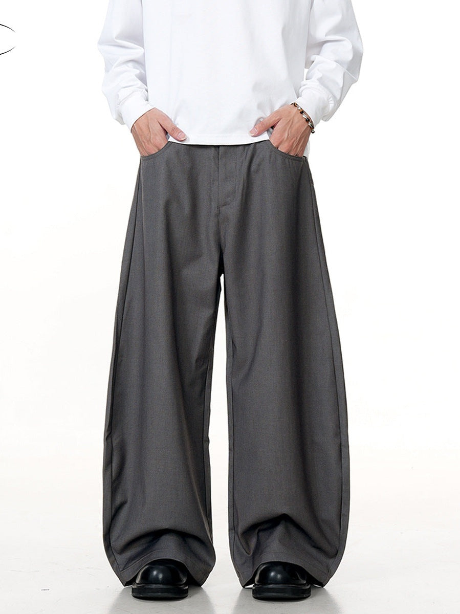 11KN Simple Personality Wide-leg Slacks
