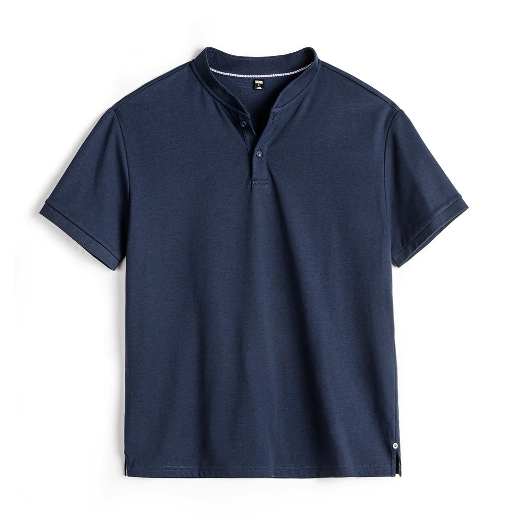 MADEN Slim Fit Quick-Dry Henley Tee