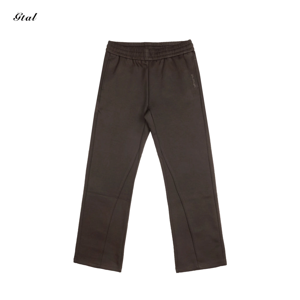 GTAL Modal Air-Layer Embroidered Straight-Leg Sweatpants
