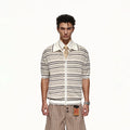 OPENFLY Merino Wool Zip Polo Tee