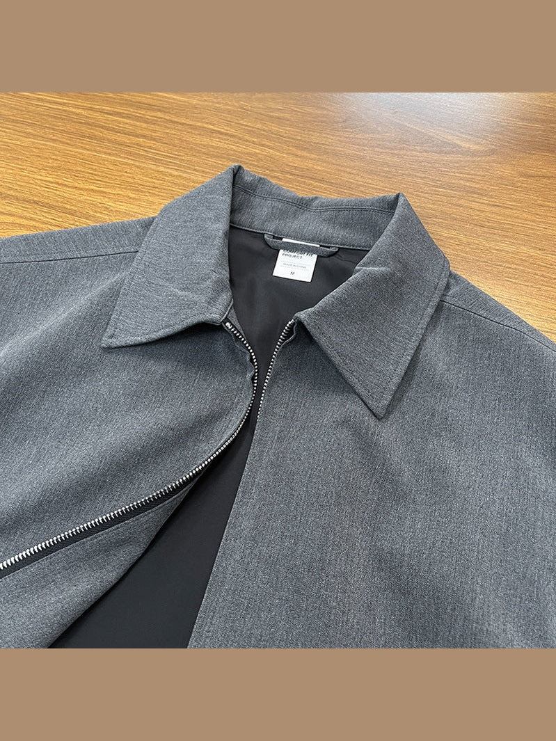 UNF Miu Casual Loose Zip Jacket
