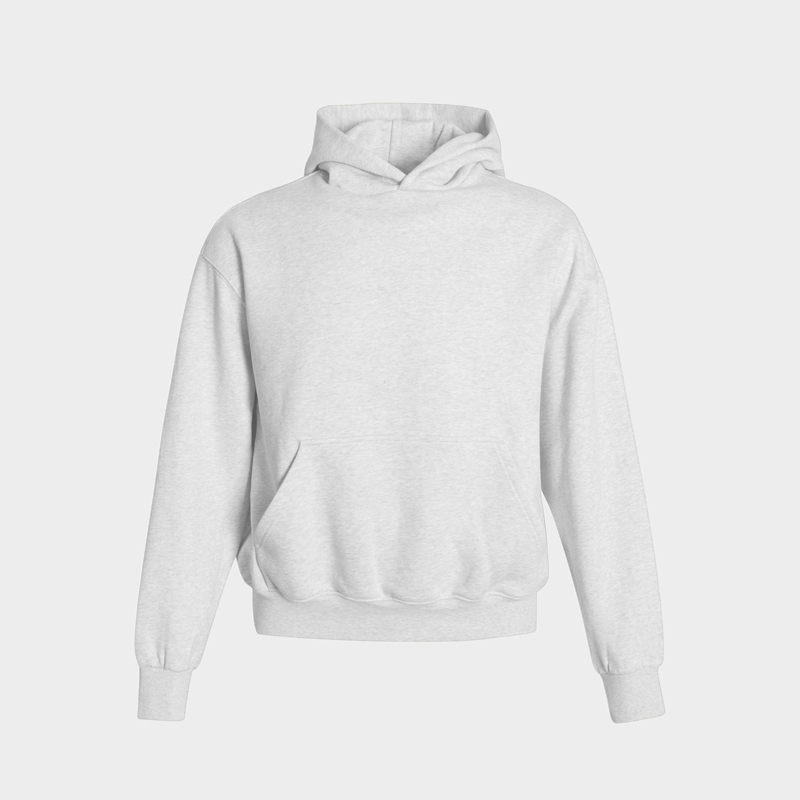 KONOOT Short and Wide Cut Casual Hooded Sweater