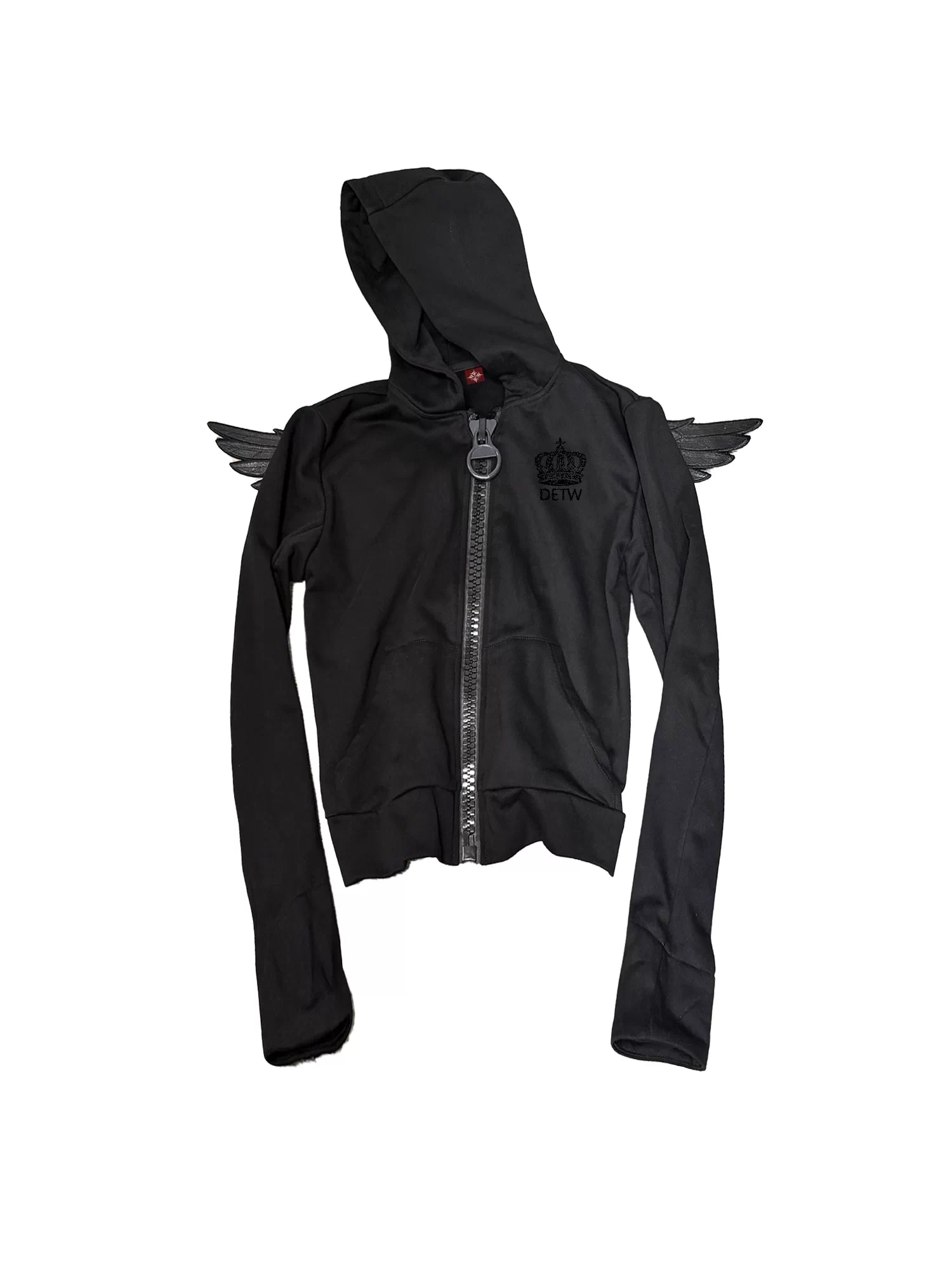 DETW Angel Wing Crown 400g Zip-Up Hoodie