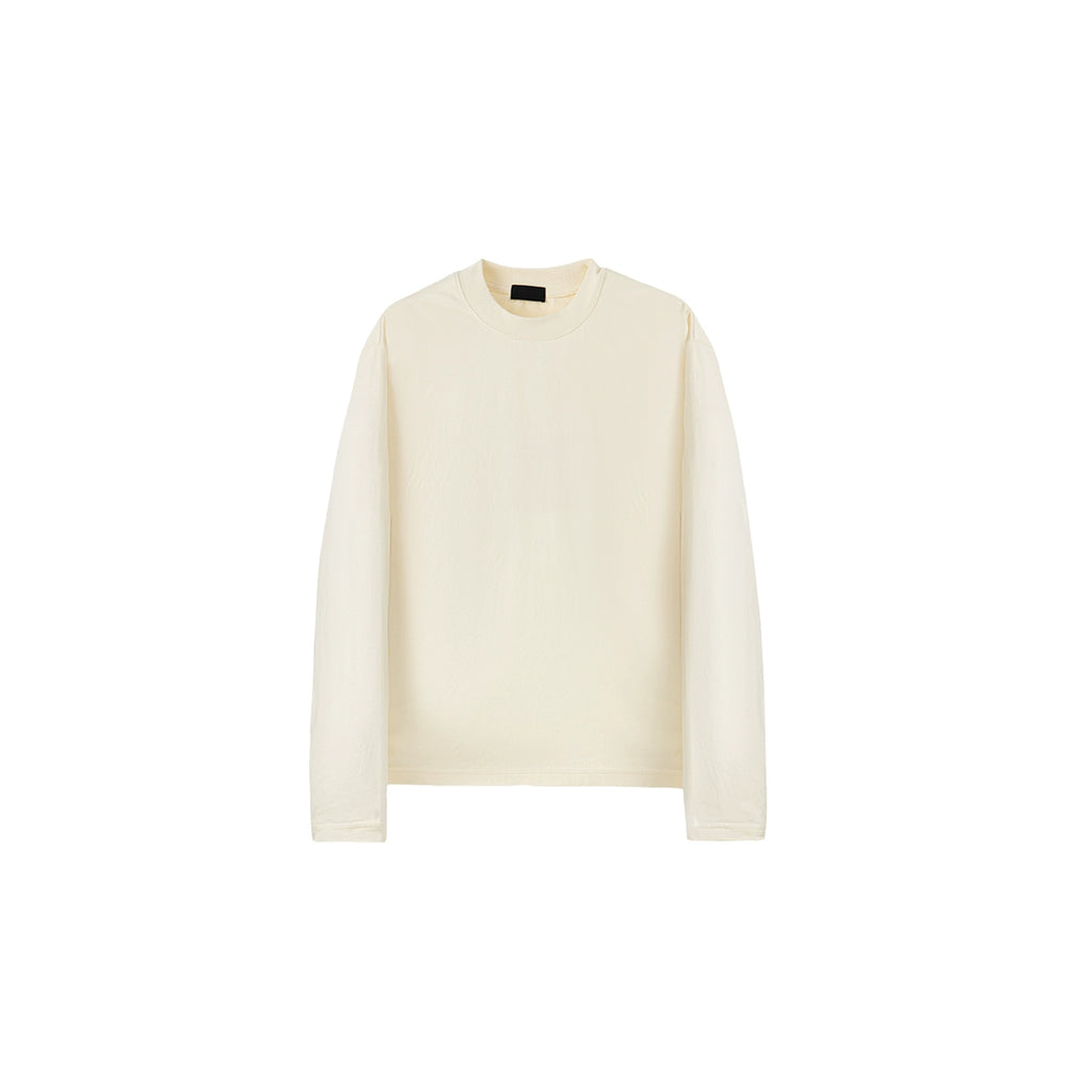 PLUS NO LOGO Casual Polished Versatile Long Sleeves