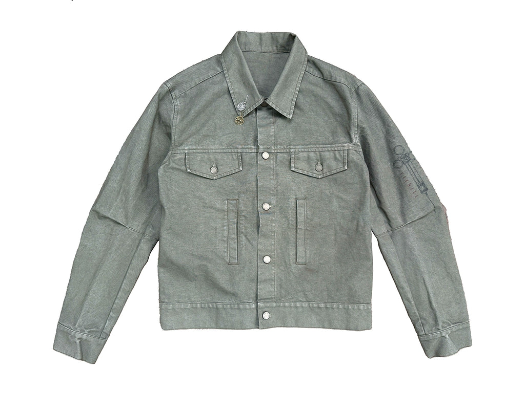 RICHILL Coin Print Canvas Jacket