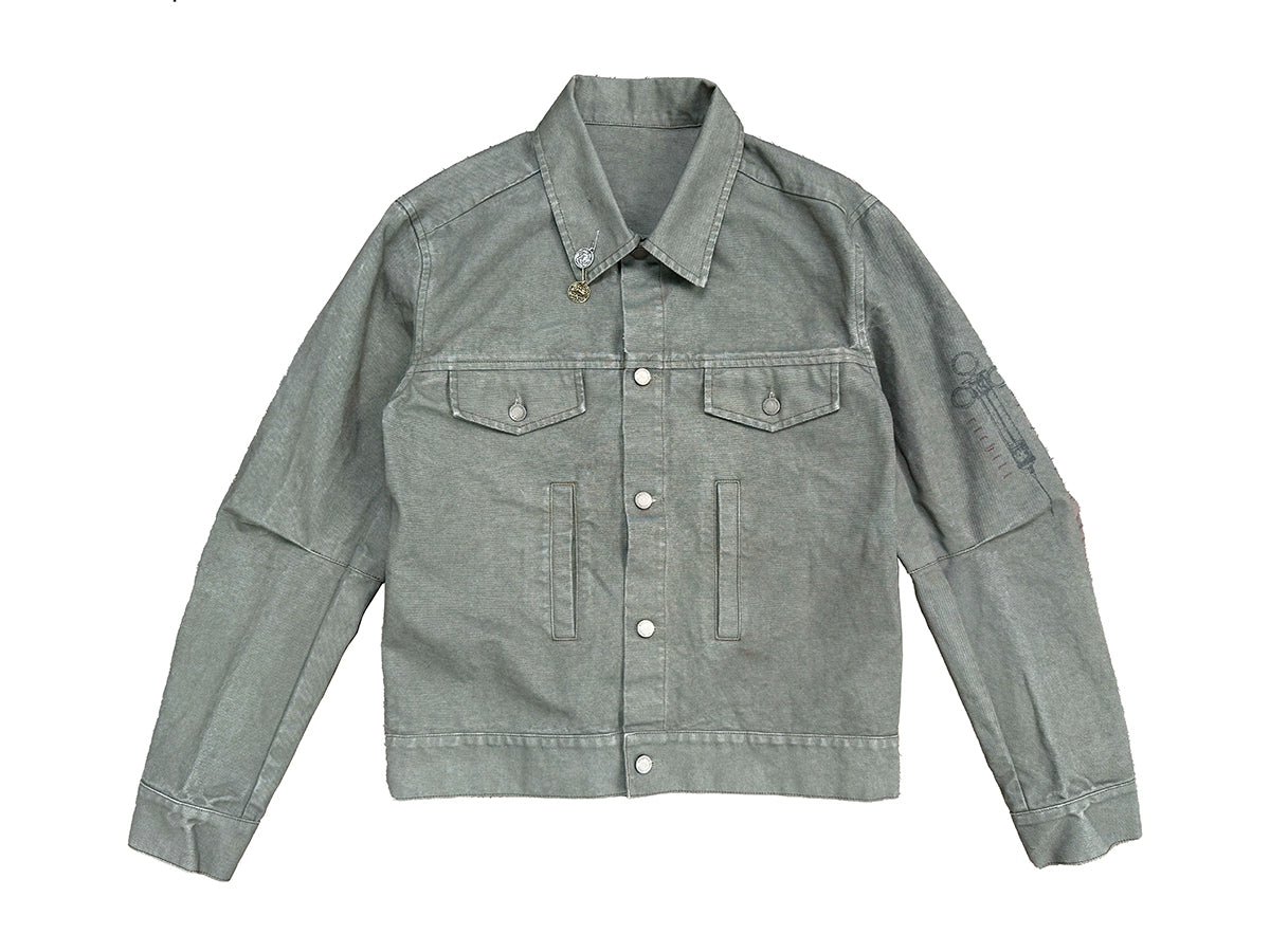 RICHILL Coin Print Canvas Jacket