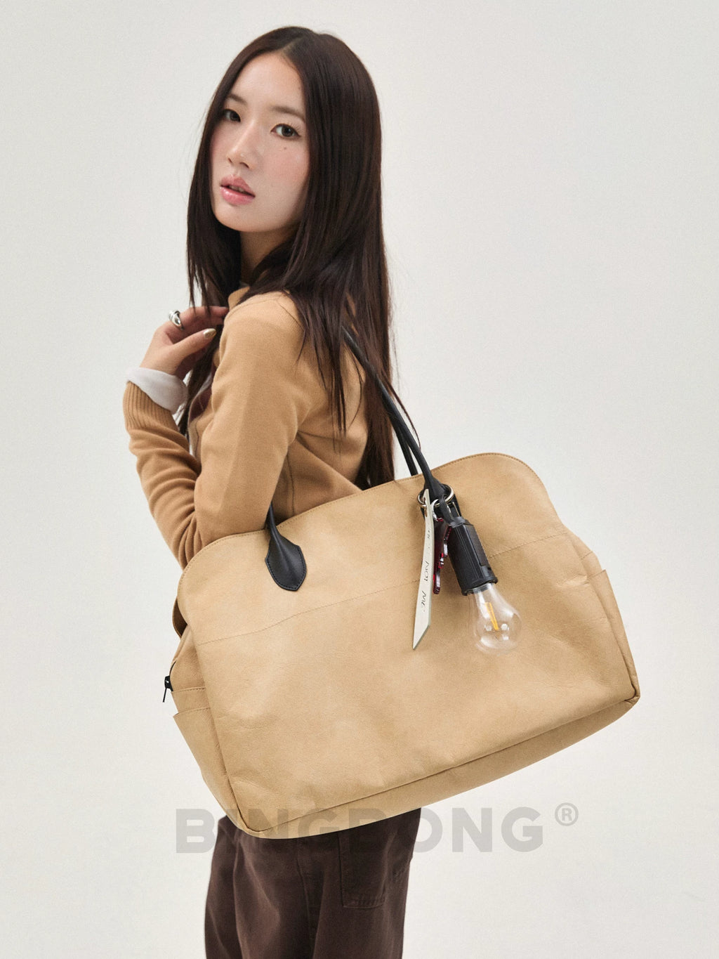 BINGBONG Large Capacity Creative Pendant Tote Bag