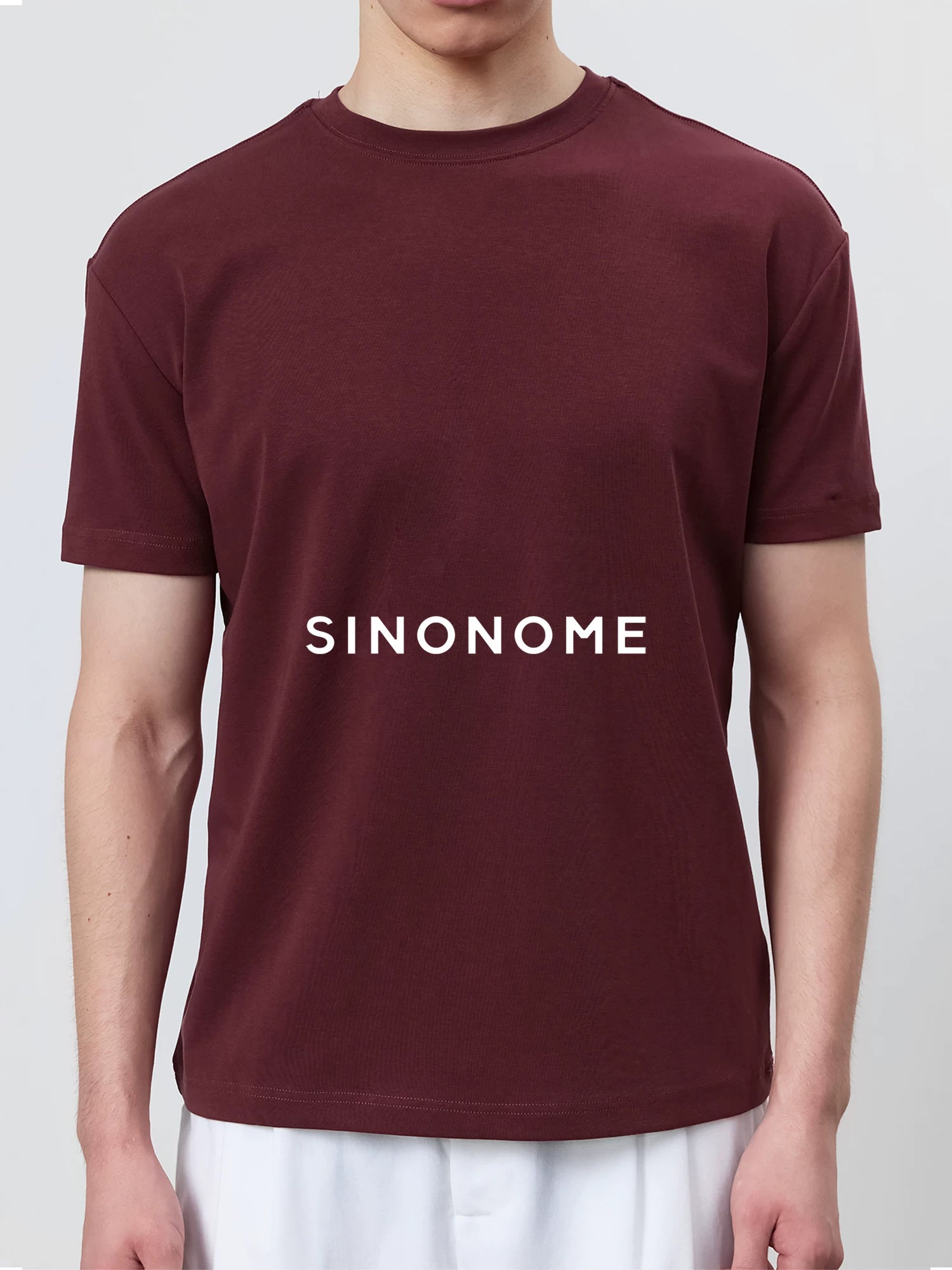SINONOME 260g Breathable Regular-Fit Tee