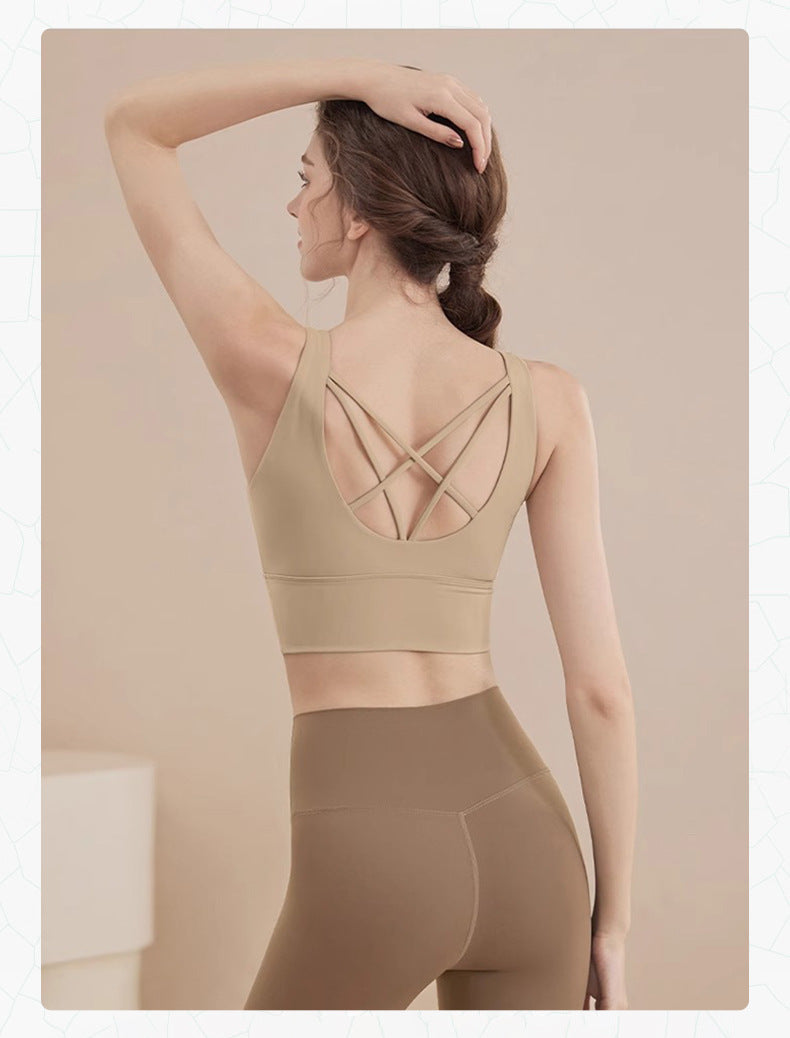 TIANQINGSE Beautiful Back and Thin Vest Sports Underwear