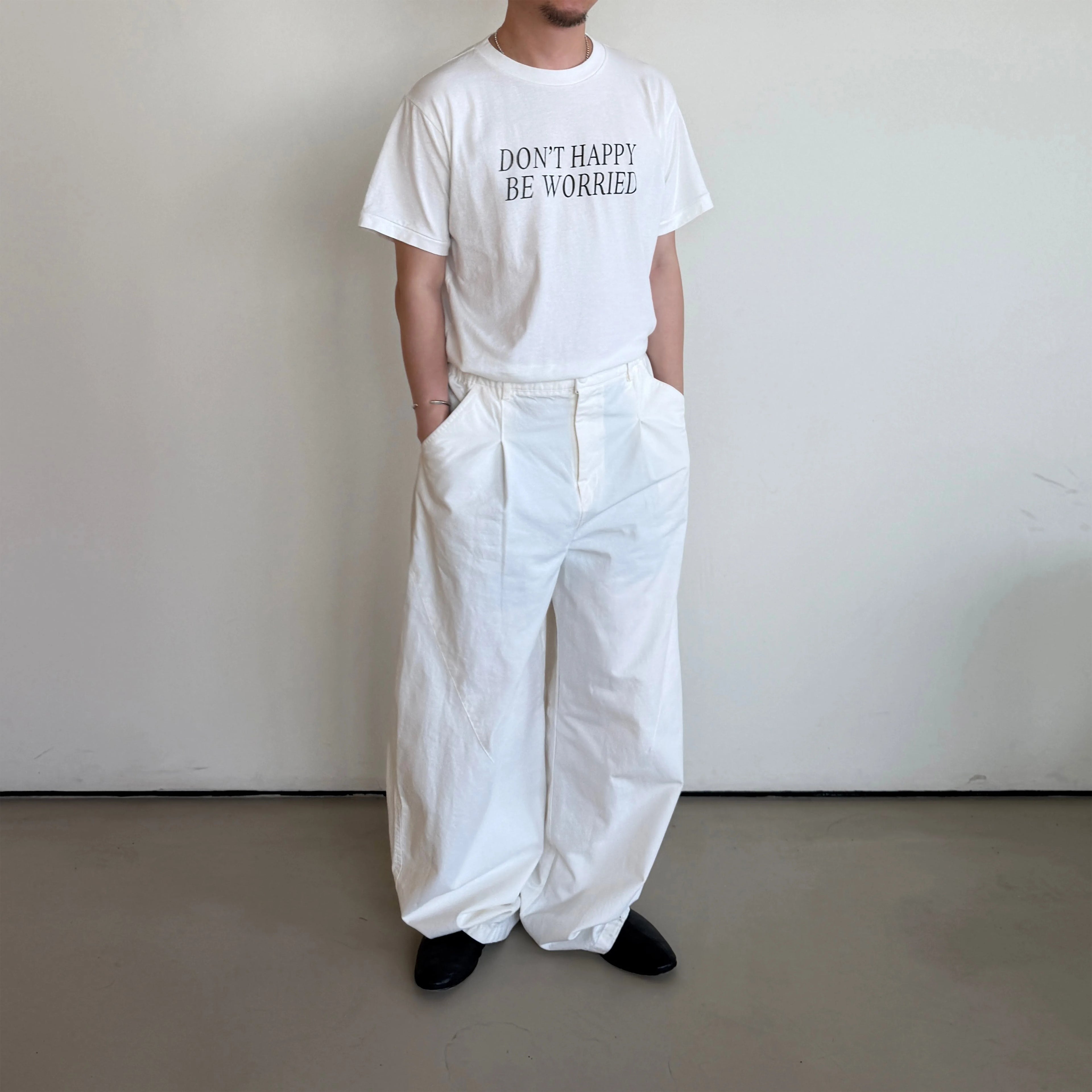 Anniehall don't happy be worried Breathable Oversized Tee